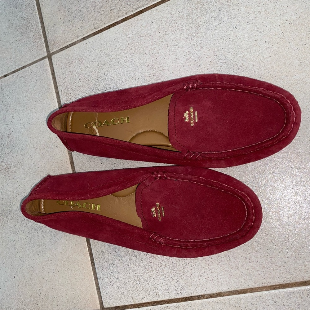 Coach Suede Shoes Size 6B style Amber